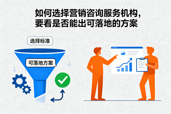 如何選擇營銷咨詢服務機構(gòu)，要看是否能出可落地的方案